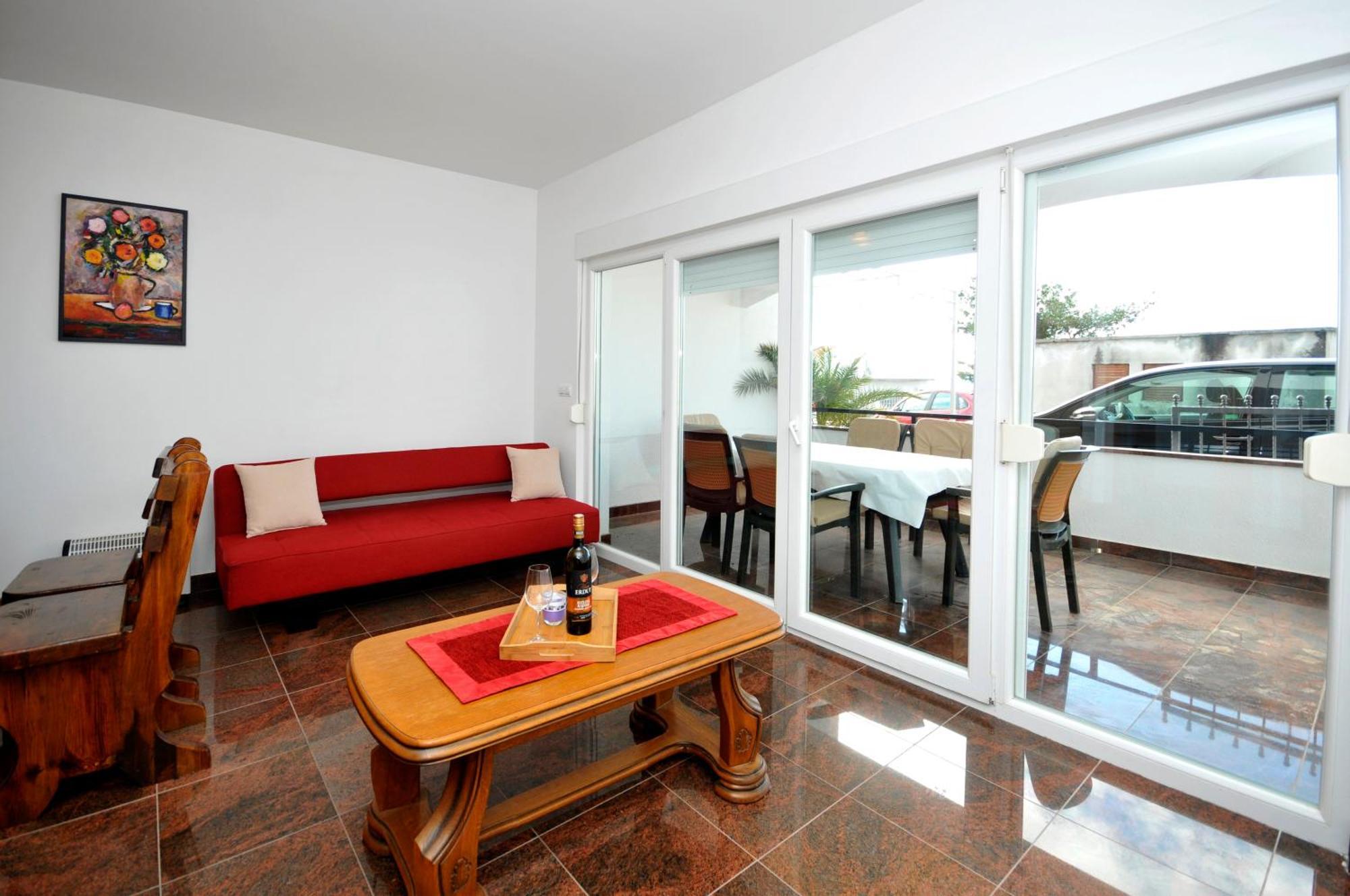 טרוגיר Apartmani Svalina - Seaview And 130M From Beach מראה חיצוני תמונה